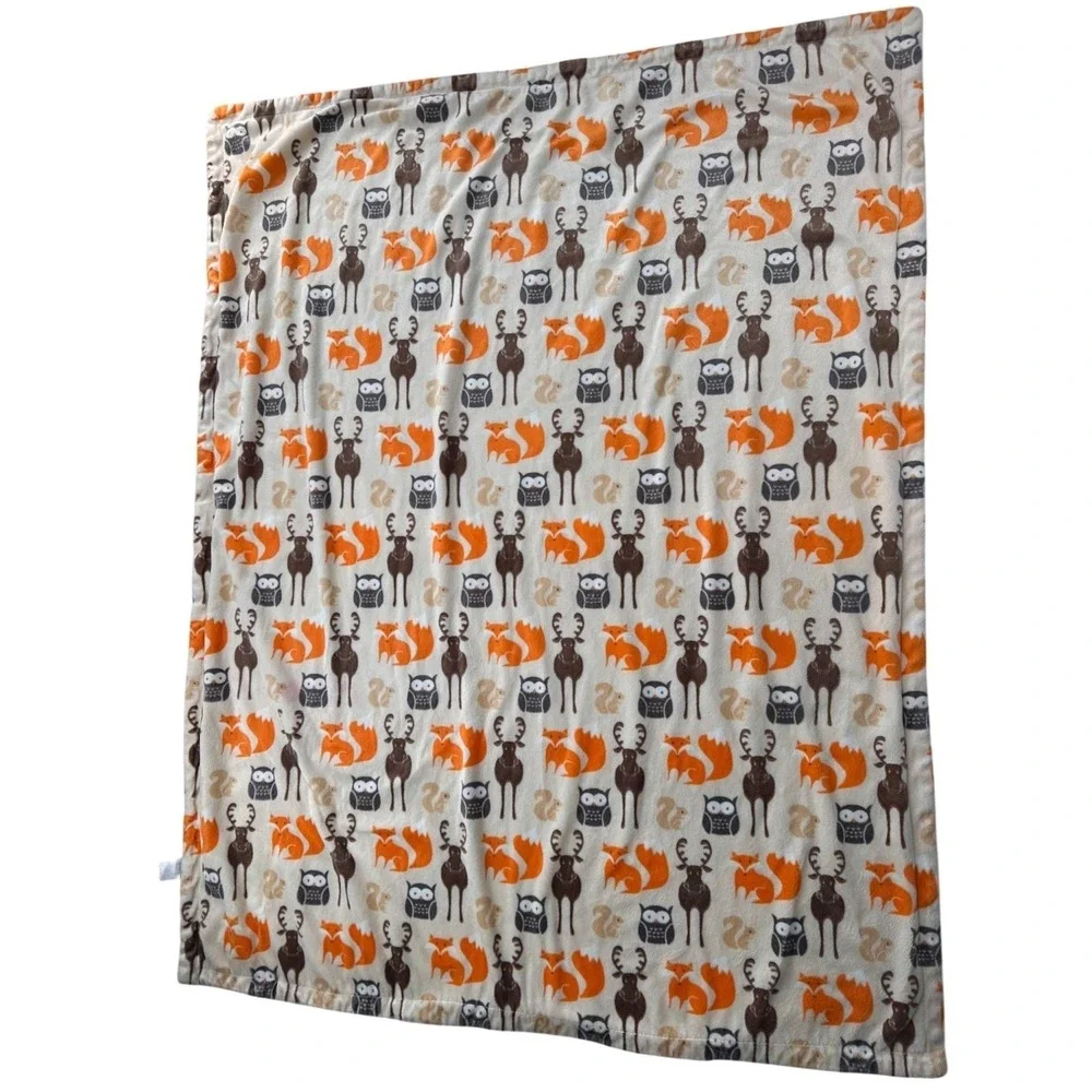 Baby Vision Woodland Animal Baby Blanket 30